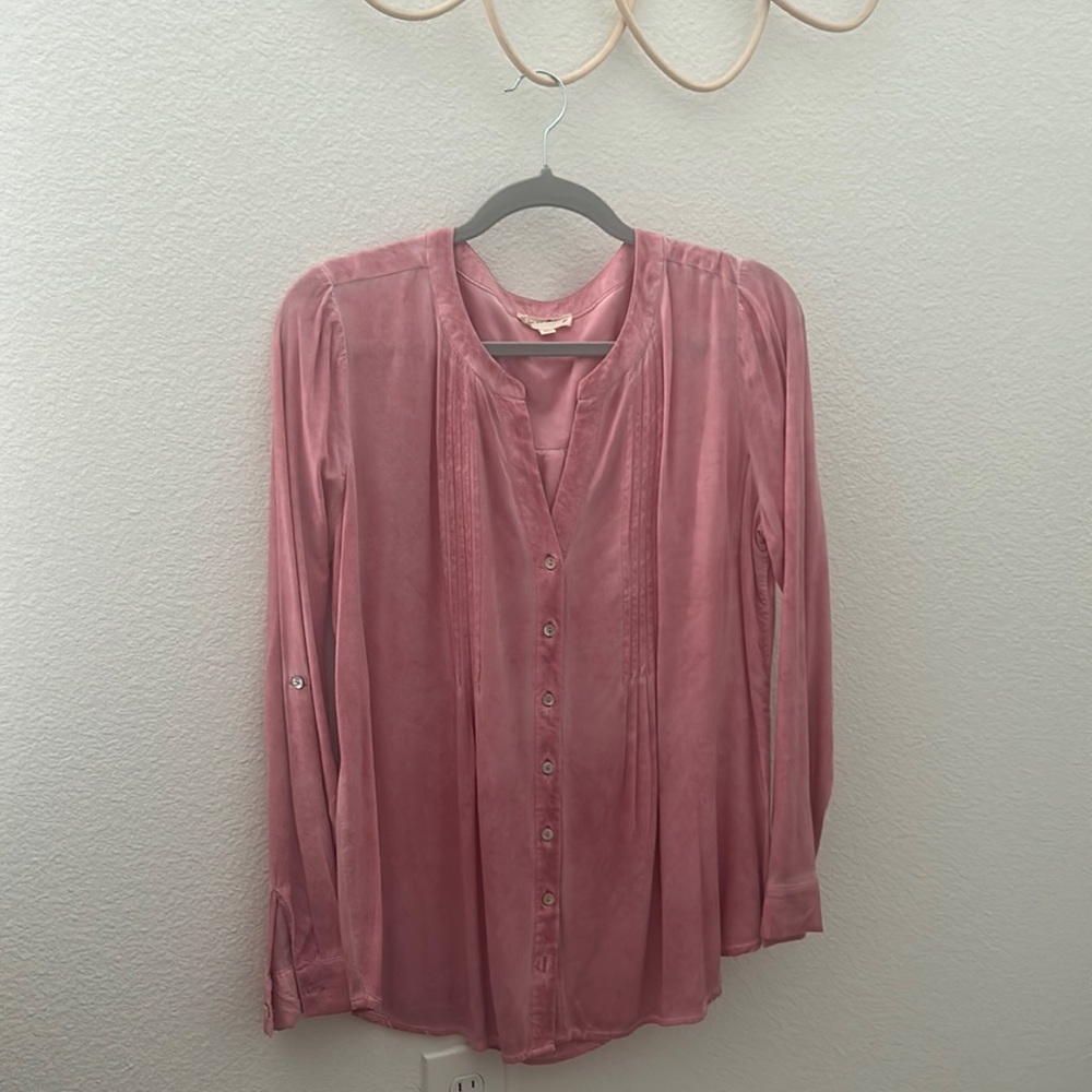 Dusty Pink Blouse Size Med